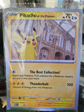 PIKACHU AT THE MUSEUM JUMBO CARD